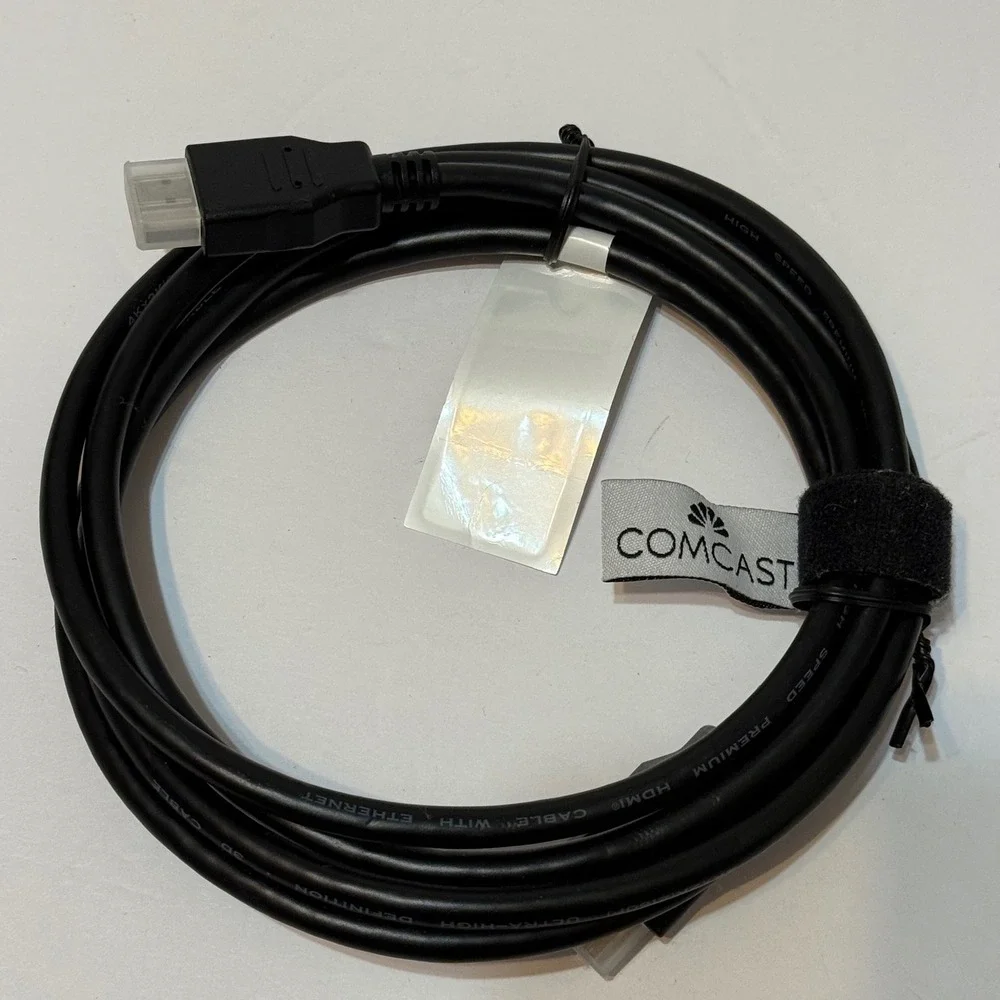 Comcast HDMI Cable 6ft 4K High Speed‎ Ethernet 2160p Tech Accessory Black